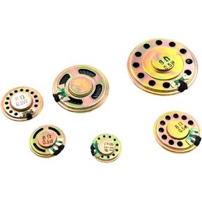 1pcs 8r 0.5W Horn Loud Speaker Buzzer Ringer 20mm 23mm 28mm 30mm 40mm 50mm 8 Ohm 0.5w small outpeaker (1pcs 20mm) in Kuwait