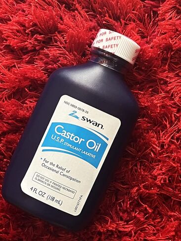 SWAN Castor Oil USP 100% Stimulant Laxative 4 FL OZ - For Relief of occasional Constipation in Saudi Arabia