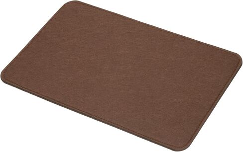 Felt Base Shaper, Bag Bottom Shaper Purse Organizer Insert, Handbag Organizers Arc Corner Liner Board Insert, 14 x 9 Inch Fit for Purse Tote Bag Handbag Women (Coffee) in Kuwait