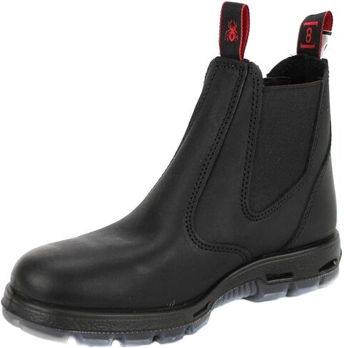 REDBACK UBBK BOOTS US 10 AU-UK 9 Black Slip-On Full Grain Leather Boot in Saudi Arabia