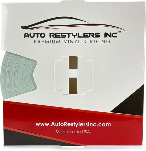 3M 5/16 "× 150 'شريط pinstriping فينيل (Silver Metallic ، 150 قدم). in Kuwait