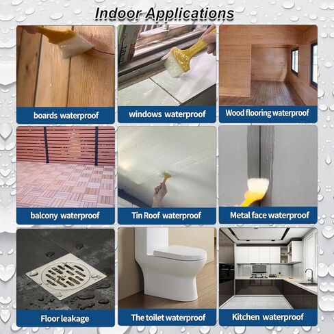 Liquid Waterproof Sealant, Invisible Waterproof Agent,Transparent Repairing Leak Waterproof Adhesive, Super Strong Bonding Sealant Invisible Waterproof Anti-Leakage Agent 35oz in Saudi Arabia