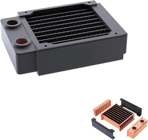 30mm Thick for 80mm Fan Water Cooling Radiator CR-RD80RC-TN(CR-RD80X4RC-TN) in Saudi Arabia