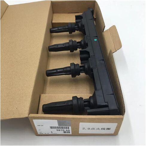 التوافق التوافق المناسب مع Citroen Sega Triumph C4 C5 II DS4 Peugeot 307 308 3008 407 408 508 محرك اشتعال Coil OEM 5970A0 9656695780 (ب) in Kuwait