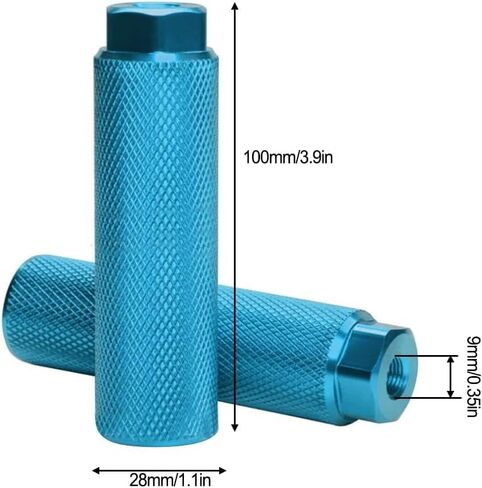 2 PCS الأوتاد الدراجة الأزرق الأوتاد الألومنيوم سبيكة مضادة للانزلاق أوتاد الدراجة القدم الأوتاد BMX لركوب الدراجات الجبلية الأوتاد الخلفية الأوتاد تناسب 3/8 بوصة محاور الدراجة الأوتاد أوتاد BMX الدراجة BMX in Saudi Arabia