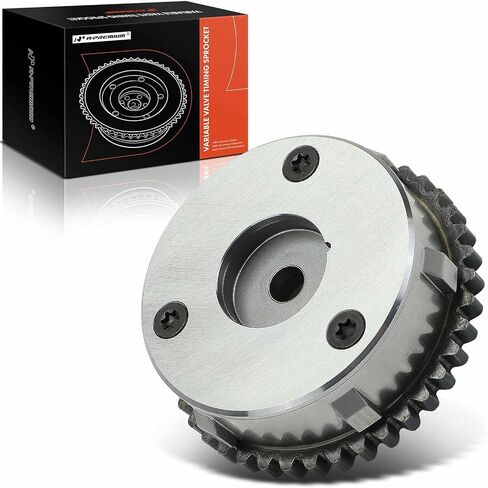 A-Premium Intake & Exhaust Variable Valve Timing (VVT) Sprocket Gear Camshaft Adjuster Compatible with Ford Explorer 2012-2019, Escape, Fusion, Focus, Edge, Mustang, Taurus & Lincoln MKZ, MKC, MKT in Saudi Arabia