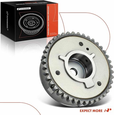 A-Premium Intake & Exhaust Variable Valve Timing (VVT) Sprocket Gear Camshaft Adjuster Compatible with Ford Explorer 2012-2019, Escape, Fusion, Focus, Edge, Mustang, Taurus & Lincoln MKZ, MKC, MKT in Saudi Arabia