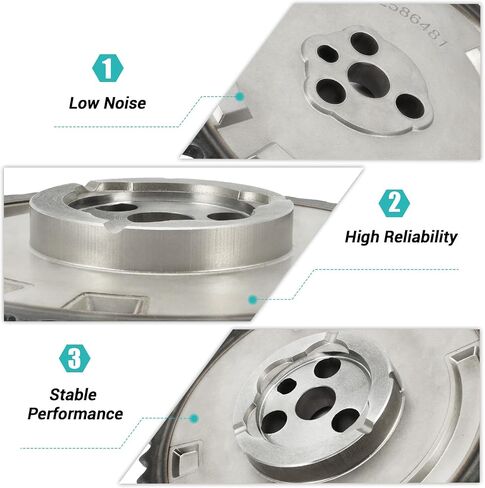 12586481 أربعة قطب 58X 3-BOLT توقيت توقيت عمود الحدبات غير المتوافق مع محركات 2006-2015 LS2 LS3 تتناسب مع 4.8L 5.3L 5.7L 6.0L V8 ، يستبدل 12565308 88958773 88958772 12561721 in Kuwait