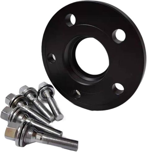 فاصل العجلات مجموعة 5x108 Hubcentric 65.1 محول الألومنيوم 15 20 مم متوافق مع Citroen PeugeoDORES BOLD ： M12X1.25 (1PCS 15MM) in Kuwait