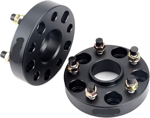 2Pieces 20/30/35/40mm PCD 5x165.1 CB 113.1 مم محول فاصل العجلات 5 محول LUG متوافق مع Land Rover Deffender Discovery M16xp1.5 (2pcs 25mm Silver) in Saudi Arabia