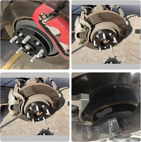 2Pieces 20/30/35/40mm PCD 5x165.1 CB 113.1 مم محول فاصل العجلات 5 محول LUG متوافق مع Land Rover Deffender Discovery M16xp1.5 (2pcs 25mm Silver) in Saudi Arabia