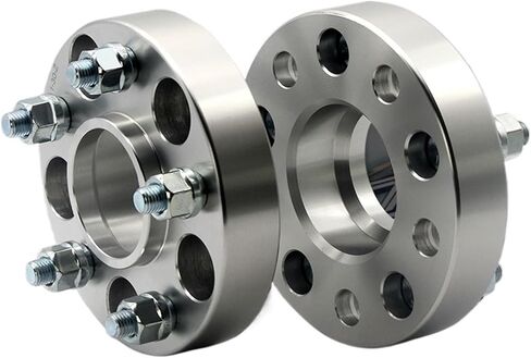 2Pieces 15/20/25/30/40/50/60mm PCD 5x114.3 CB 60.1mm Wheel Spacers Adapter Suit 5 Lugs Compatible for Toyota Universal Series Car(2PCS 20mm) in Saudi Arabia