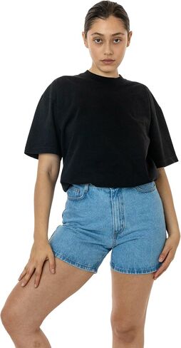 The 1801-6.5oz Garment Dye Crew Neck T-Shirt, Durable USA Cotton in Kuwait