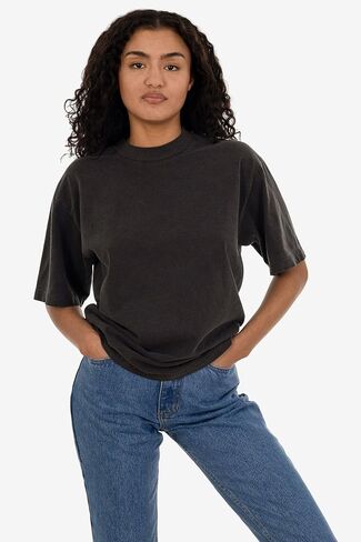 The 1801-6.5oz Garment Dye Crew Neck T-Shirt, Durable USA Cotton in Kuwait