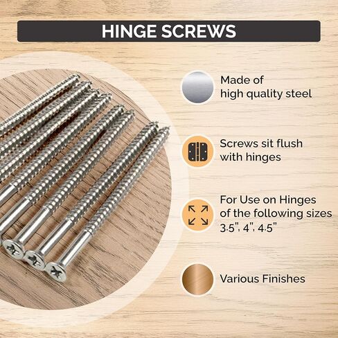 Hinge Outlet Oil Rubbed Bronze Wood Screws 9 X 3 Inch - 96 Pack in Saudi Arabia