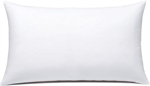 JIEITIVE Throw Pillow Inserts Hypoallergenic Premium Pillow Stuffer Square Form for Decorative Pillow Covers Cushion Bed Couch Sofa Set of 1-18 x 18 Inches in Kuwait