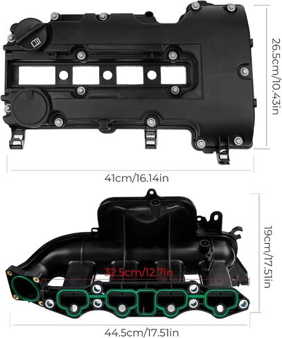 طقم غطاء صمامات الصمامات المنوع المقبول متوافقة مع شيفروليه كروز سونيك تراكس تتبع Volt Buick Encore 1.4L 2011-2021 استبدال 615-380 55573746 25193343 25198498 25200449 55577314 in Kuwait