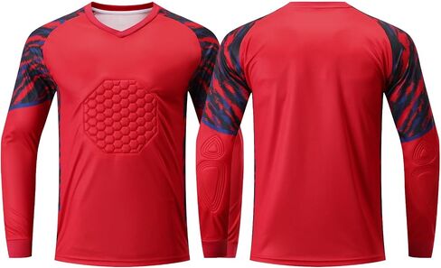 Custom Goalkeeper Jersey for All Ages - Quick-Dry Breathable Goalie Shirt with Name - Adults/Kids/Teens in Kuwait