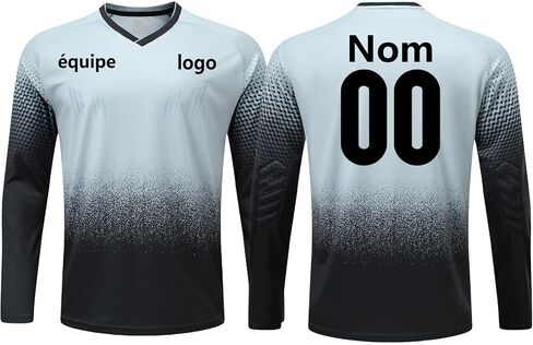 Custom Goalkeeper Jersey for All Ages - Quick-Dry Breathable Goalie Shirt with - Adults/Kids/Teens in Saudi Arabia