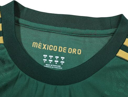 Men's Mex 25 "México de Oro Soccer Jersey Player Version Especial Edition Green & Gold. Size 2XL in Kuwait