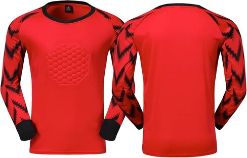 Quick-Dry Breathable Goalie Soccer Jersey for All Ages - Custom Goalkeeper Jersey Sports Shorts - Adults/Kids/Teens in Kuwait