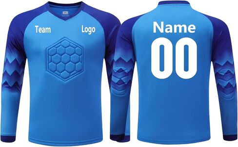 Customized Football Goalkeeper Suit Set, Goalkeeper Football Shirt, Goalkeeper Uniform, Quick Drying and Breathable in Kuwait