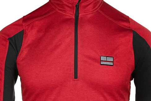 Farm Blue Women's Quarter Zip Lightweight Sang-Resistant Long Sleeve Pullover in Kuwait