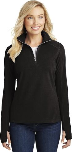 هيئة الميناء للنساء microfleece half-zip pullover in Saudi Arabia