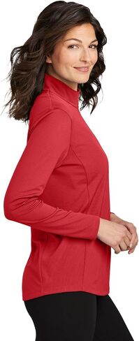 Port Authority Ladies Dry Zone UV Micro-Mesh 1/4-Zip in Saudi Arabia