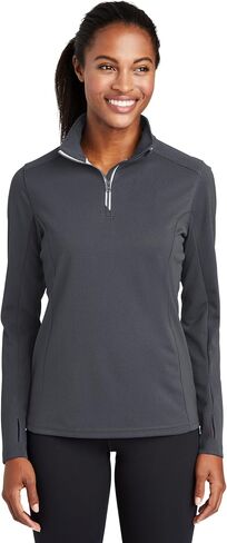 SPORT-TEK Women's Sport-Wick Textured 1/4-Zip Pullover LST860 in Saudi Arabia