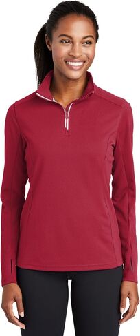 SPORT-TEK Women's Sport-Wick Textured 1/4-Zip Pullover LST860 in Saudi Arabia