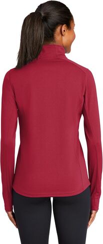 SPORT-TEK Women's Sport-Wick Textured 1/4-Zip Pullover LST860 in Saudi Arabia