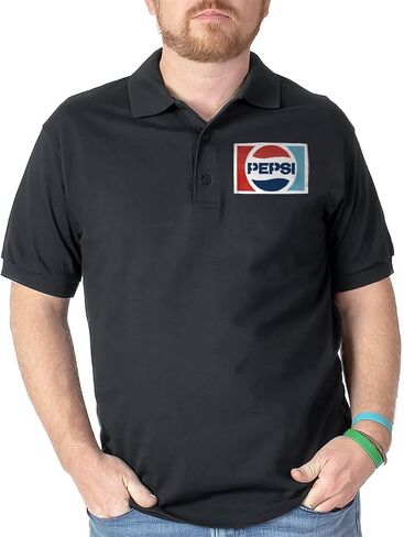 Cafepress Pepsi Logo Polo Shirt Men's Dark Polo Shirt in Kuwait