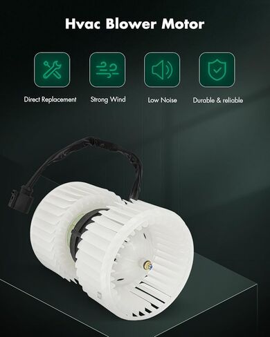 محرك منفاخ SCITOO 700113 HVAC مع قفص مروحة مناسب لـ 2001-2003 لـ Acura CL، 1999-2003 لـ Acura TL، OE استبدال- BM 00130C، 700113، 79310-S0K-A01، 15-80948، 44-1251، 35115، 769 60، 310021، PM272 in Kuwait