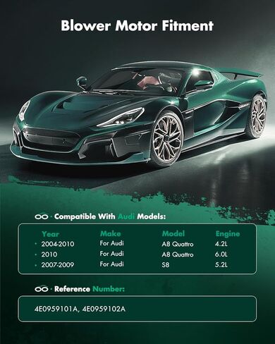 محرك منفاخ SCITOO 700113 HVAC مع قفص مروحة مناسب لـ 2001-2003 لـ Acura CL، 1999-2003 لـ Acura TL، OE استبدال- BM 00130C، 700113، 79310-S0K-A01، 15-80948، 44-1251، 35115، 769 60، 310021، PM272 in Kuwait