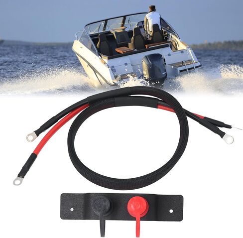 Battery Jump Post 3/8in M10 Terminal Charging Relocation Kit Replacement for Can Am X3 2 4 Seats Polaris RZR UTV ATV Trucks Trailers Tractor Mower Boat Made of Copper Rubber in Saudi Arabia