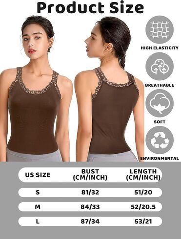 3PCS Lace Camisole Tank Tops Womens Cami Undershirt Sleeveless Ribbed Tank for Women in Saudi Arabia