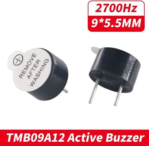10pcs 9055 3V 5V 12V Active Alarm Buzzer 85dB TMB09A03 TMB09A05 TMB09A12 Dimension 9x5.5MM Integrated Active Electronic Buzzer(10pcs 9055-12V) in Saudi Arabia
