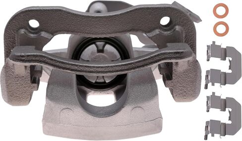 ACDelco Gold 18FR12505 Rear Passenger Side Disc Brake Caliper Assembly (Friction Ready Non-Coated), Remanufactured in Saudi Arabia