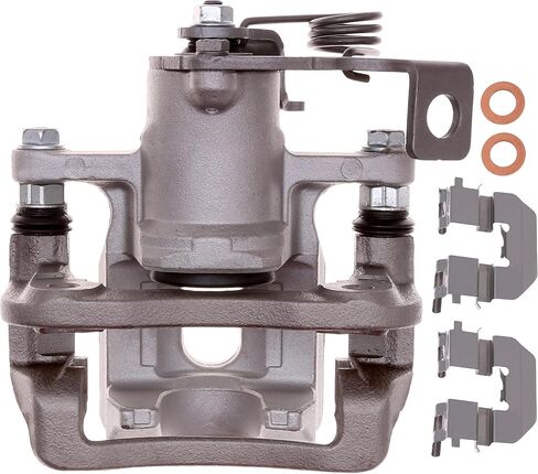 ACDelco Gold 18FR12505 Rear Passenger Side Disc Brake Caliper Assembly (Friction Ready Non-Coated), Remanufactured in Saudi Arabia