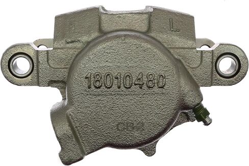 ACDELCO GOLD 18R626F1 تجميع فرامل القرص الجانبي لبرنامج السائق الأمامي مع وسادات شبه معدنية (محملة غير مطلية) ، معاد تصنيعها in Saudi Arabia