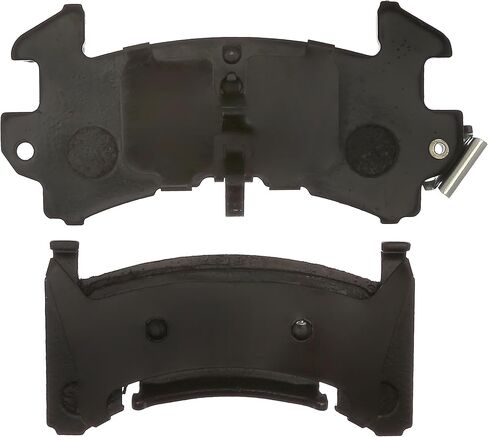 ACDELCO GOLD 18R626F1 تجميع فرامل القرص الجانبي لبرنامج السائق الأمامي مع وسادات شبه معدنية (محملة غير مطلية) ، معاد تصنيعها in Saudi Arabia