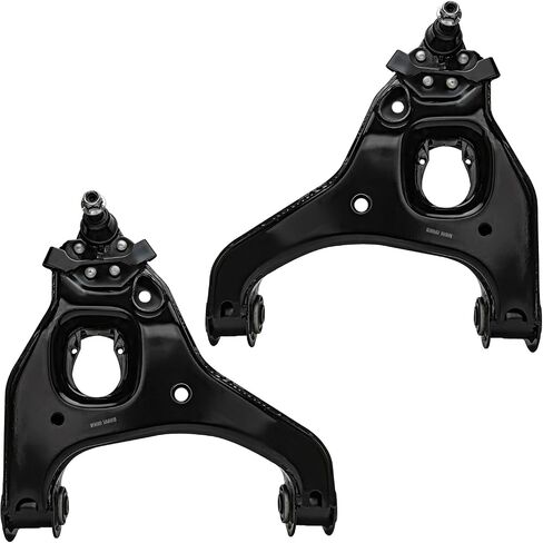 Detroit Axle - End Front End 12pc مجموعة تعليق لـ RWD Chevy Silverado GMC Sierra 1500 1999-2006 ، 4 أذرع تحكم مع مفاصل الكرة 2 قضبان Sway 4 RODS 2 BOOTS 2000 2001 2002 2004 2004 in Kuwait