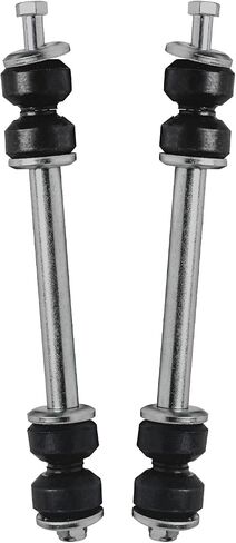 Detroit Axle - End Front End 12pc مجموعة تعليق لـ RWD Chevy Silverado GMC Sierra 1500 1999-2006 ، 4 أذرع تحكم مع مفاصل الكرة 2 قضبان Sway 4 RODS 2 BOOTS 2000 2001 2002 2004 2004 in Kuwait