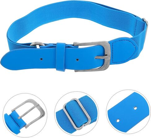 TOYANDONA 1pc Elastic Baseball Belt Men Women Adjustable Elastic Belt Softball Uniform Sports Waistband Comfortable Non-slip in Saudi Arabia