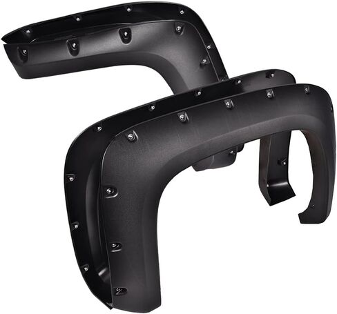 G-Plus Fender Flares تناسب 2007-2013 Chevy Silverado 1500 2500HD/3500HD (78.7 "/97.6" أسطول الأسطول من الأسطوان in Kuwait
