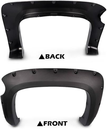 G-Plus Fender Flares تناسب 2007-2013 Chevy Silverado 1500 2500HD/3500HD (78.7 "/97.6" أسطول الأسطول من الأسطوان in Kuwait