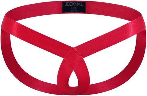 jockmail تمتد أزياء الأزياء jockleshles ملابس داخلية للرجال ثونغ G-string من المؤيدين الرياضيين للرجال للرجال in Kuwait