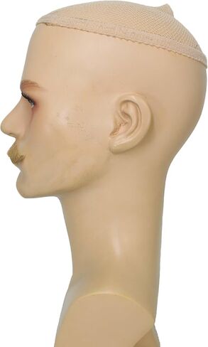 Human Hair Mustache for Men's Cosplay and Theatrical Use in Saudi Arabia