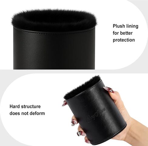 Glasses Holder for Nightstand, Plush Lined Leather Eyeglass Holder Stand Case, Anti-scratch Glasses Stand Holder in Kuwait